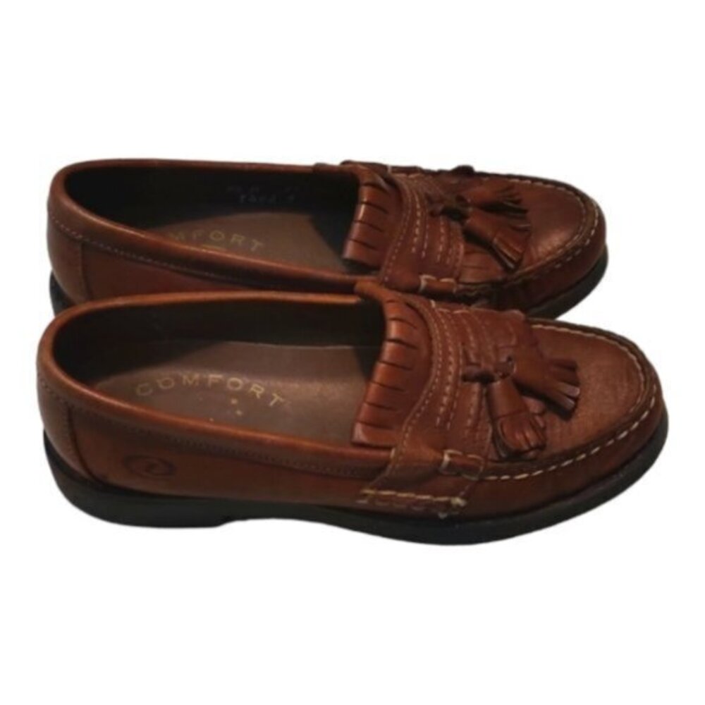 Dexter Tassel Leather Loafer Classic Moccasins Comfort Size 5 NARROW